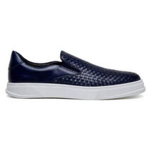 Belvedere Fernanado Sneaker Quality and Comfort Nappa Leather Navy image 2