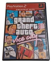 Grand Theft Auto: Vice City Sony PS2, 2002 Greatest Hits No Manual No Map Tested - £4.40 GBP