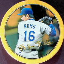 Topps Screen Plays Moving Action Hologram Card:  Hideo Nomo (1997) - £5.59 GBP