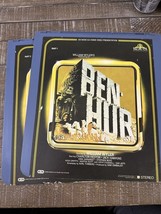 MGM Videodisc NOT Laser Disc Ben-Hur TWO DISCS - $19.68