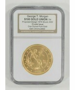 2005 George T.Morgan Proposed Oro Unione 1 Oncia 999 Sottile Gemma UNC S... - €4.397,76 EUR