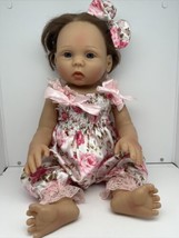 NPK Reborn 1733 Lifelike Baby Toddler Girl Doll Silicone Vinyl Full Body 18in - $65.44
