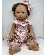 NPK Reborn 1733 Lifelike Baby Toddler Girl Doll Silicone Vinyl Full Body... - £51.45 GBP