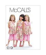 McCall&#39;s Patterns M6064 Children&#39;s/Girls&#39; Bolero, Dress, Jumpsuit and Pa... - £6.31 GBP