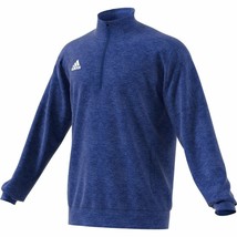 Adidas Men&#39;s Team Issue Quarter Zip Jacket Collegiate Royal Blue CY7090 Size 2XL - £31.43 GBP