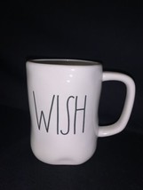 Rae Dunn Artisian Collection by Magenta Coffee Mug “WISH” Tea Hot Chocolate - £6.26 GBP