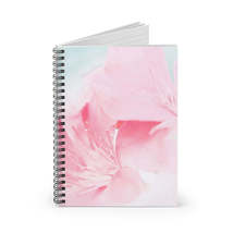 Stationary, Spiral Journal Notebook - Lined Pages, Pink Flower Bloom, Peaceful S - £12.78 GBP