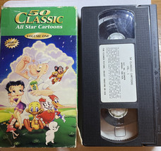 50 Classic All-Star Cartoons, V. 1 (VHS) - £32.39 GBP