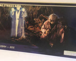 Empire Strikes Back Widevision Trading Card 1995 #92 Dagobah Yoda Obi Wa... - £1.98 GBP