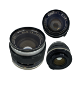 Mamiya Sekor 1:2 f=55mm Camera Lens Screw Mount Manual Auto Focus - £110.75 GBP