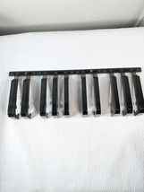 Casio 10 Black Key Strip Set for electronic keyboard piano keys Replacem... - $14.00