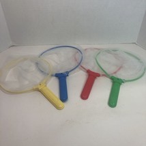 4 Elefun Game Replacement Butterfly Nets Red Yellow Blue Green - £11.62 GBP