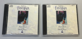 Walt Disneys Fantasia CD Set Remastered Original Soundtrack Edition Disc 1 &amp; 2 - £5.19 GBP