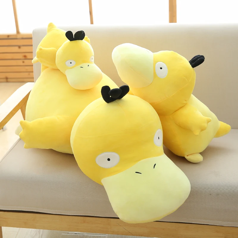 20-100cm Kawaii TAKARA TOMY Pokemon Big Psyduck Pillow Cute Cartoon Psyduck - £14.94 GBP+