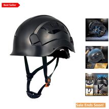Adjustable Vent Safety Helmet for Construction – ANSI Certified, Dual-Si... - $58.36