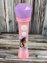 Disney Princess Pink Sing Along Musical Microphone - Works Well - £7.65 GBP