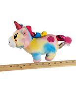 Megan Plays Mystery Unicorn Plush Series 2 Tie Dye Pastel 8in Stuffed To... - $4.95