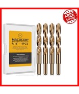 Efficient 4-Piece M35 Cobalt Drill Bit Set - 9/16&#39;&#39; for Precision Cutting - $1,219.06 MXN