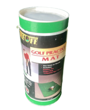 Hitting Mat Golf Practice Holds A Real Tee 12&quot; x 24&quot; Chipping Home Drivi... - £23.68 GBP