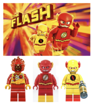 The Flash versus Reverse Flash Zoom 3pc set minifigure building blocks - $24.99
