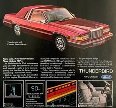 Ford Thunderbird 25th Anniversary 1980 Advertisement Vtg Automotobilia D... - $29.99