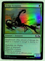 Sedge Scorpion - Foil - Core Set 2020 Ed. - 2019 - Magic The Gathering Card - $1.99