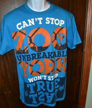 Zoo York  Men&#39;s  T -Shirt  Size   M Blue Cant Stop  NWT - £13.56 GBP