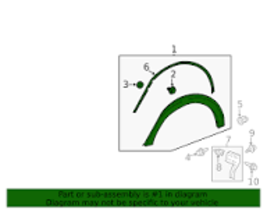 75605-60120-A1 Toyota Genuine Moulding Sub-Assembly.1 Qty Available, - $28.55