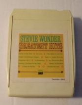 STEVIE WONDER GREATEST HITS 8 TRACK - £6.71 GBP