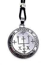 Archangel Raphael Necklace Pendant Talisman Sigil Evocation Beaded Cord  - £6.79 GBP