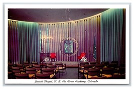 Jewish Chapel US Air Force Academy Colorado Springs CO UNP Chrome Postcard V2 - £3.23 GBP