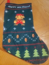 NEW Nintendo Super Mario Bros Christmas Stocking video game Holiday FREE Ship - £15.79 GBP