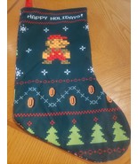 NEW Nintendo Super Mario Bros Christmas Stocking video game Holiday FREE... - £15.81 GBP
