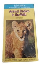 Animal Babies In The Wild Vhs Video - Scholastic Animals Friends - Brand New - £18.50 GBP