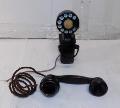 Vintage Bell System Western Electric Wall Hanging Spacesaver Rotary Tele... - $68.58