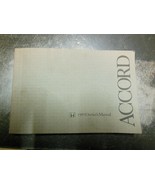 1994-1997 HONDA ACCORD OWNERS MANUAL BOOK - $20.37 CAD