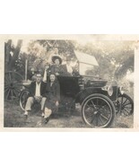 Antique Ford ? Model T 1920's Rural Family Photo Early Family In Car c1915  - $19.99