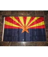 3x5 Arizona State Sewn Solarmax Nylon 210D Flag 3&#39;x5&#39; Banner with clips - $548.91 MXN