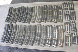 American Flyer #727 Curve #727 Straight Track w/ Roadbed S-Gauge 32pcs Track #2 - £63.21 GBP