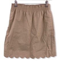 J Crew Linen Scallop Bottom Skirt Size 2 New - £28.46 GBP