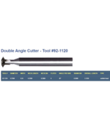 92-1120 - ITI - DOUBLE ANGLE CUTTER - .75&quot;D - .28&quot; NECK - .5&quot; SHANK - $87.27 CAD