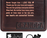 Grandpa Birthday Gifts for Grandpa, Grandpa Wood Valet Tray Keychain Gif... - $37.22