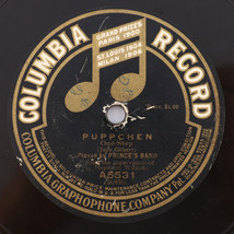 Prince&#39;s Band - Y Come La Va / Puppchen - 1913 12&quot; 78 rpm 36835 Columbia A5531 - £15.99 GBP