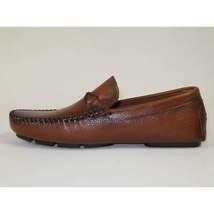 Men's Driving Shoes GENIO Turkey Casual Dress Genuine Leather 120747871 Cognac image 4