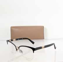 Brand New Authentic Max Mara Eyeglasses MM 1291 0V4 Black &amp; Gold 1291 Frame - £47.47 GBP