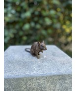 Little Mouse – Bronze Sculpture. 13x4x6cm - 0.2Kg - €60,09 EUR