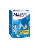 Maalox Upset Stomach (Lemon Flavor) Pack of 20 Sachets  - $474.99 MXN