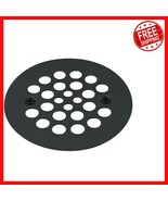 Stylish 4-1/4&quot; O.D. Matte Black Shower Strainer with Removable Design - $506.07 MXN