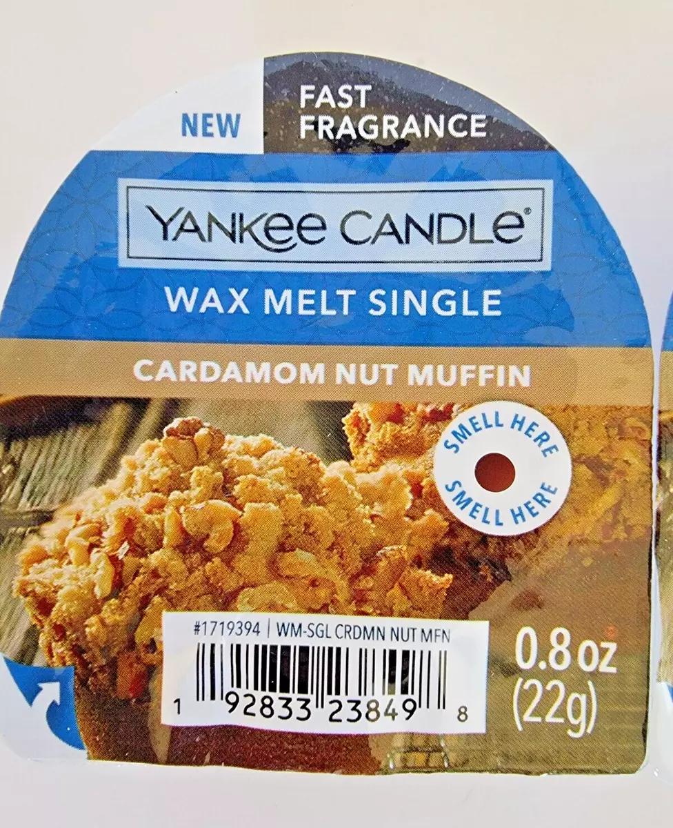 Yankee Candle Wax Melt, Cardamom Nut Muffin - $4.99