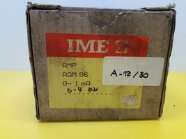 IME AQM96 0-1mA 0-4bar single phase Analogue Ammeter New - £253.80 GBP
